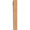Ekena Millwork Funston Block Smooth Bracket, Western Red Cedar, 5 1/2"W x 34"D x 42"H BKT06X34X42FST05SWR - alternate 2